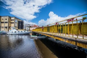 Puente giratorio de la ciudad de Belice 3