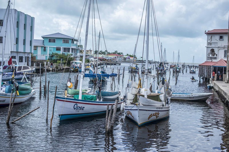 Belize city swing bridge 2