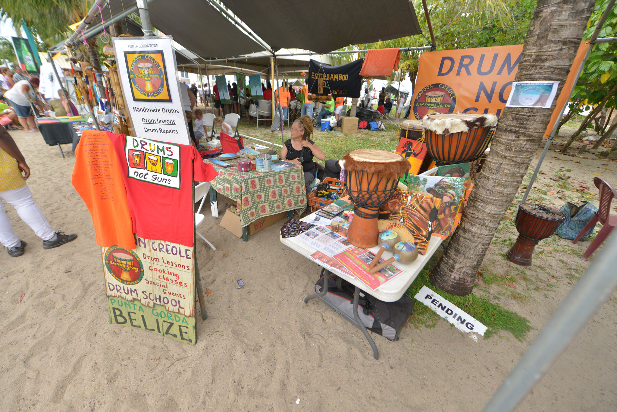 15e jaarlijkse Placencia Sidewalk Festival 2