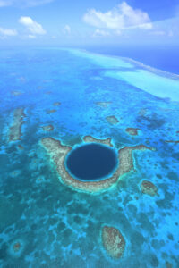 Belize buraco azul