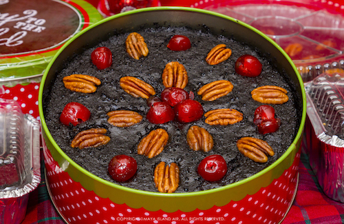 Belize gâteau noir gâteau aux fruits