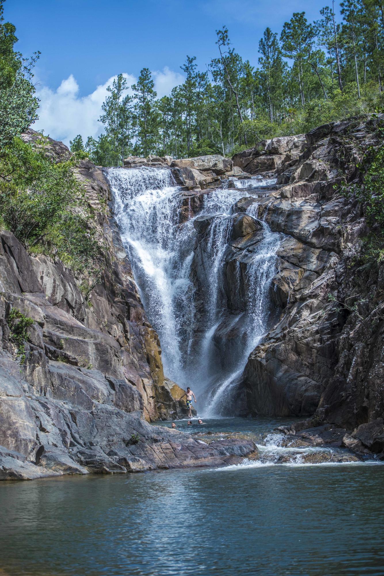 big rock falls belice