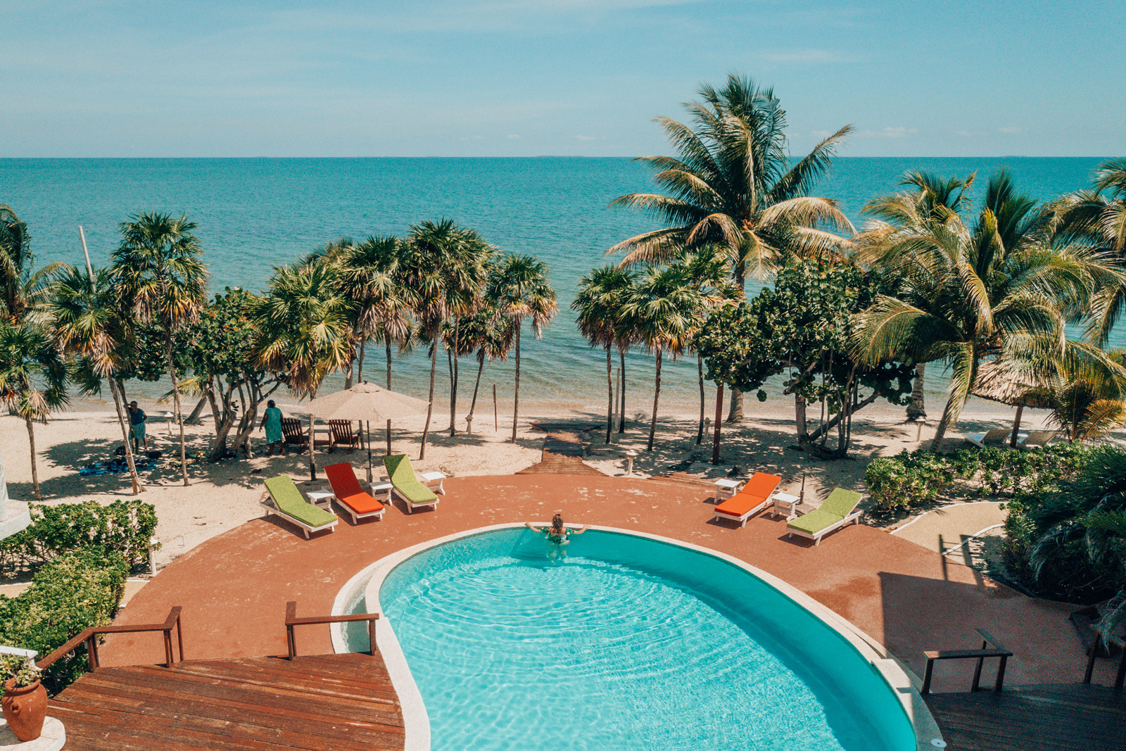 Pool with a view