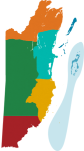 Belize Regionen
