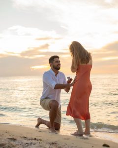 Une demande en mariage parfaite au Belize