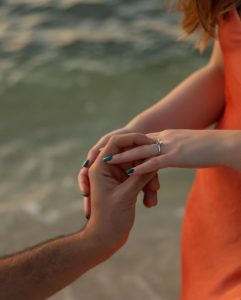 Perfekter Heiratsantrag in Belize