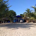 Deep Blue Wave Cabana