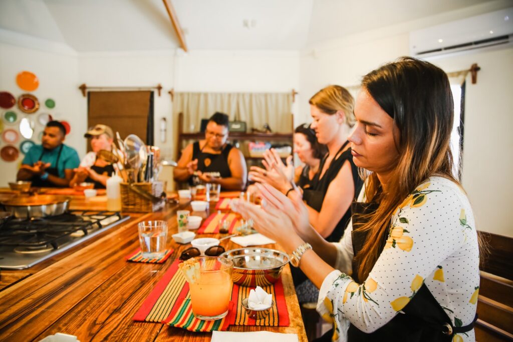 Cours de cuisine au Belize