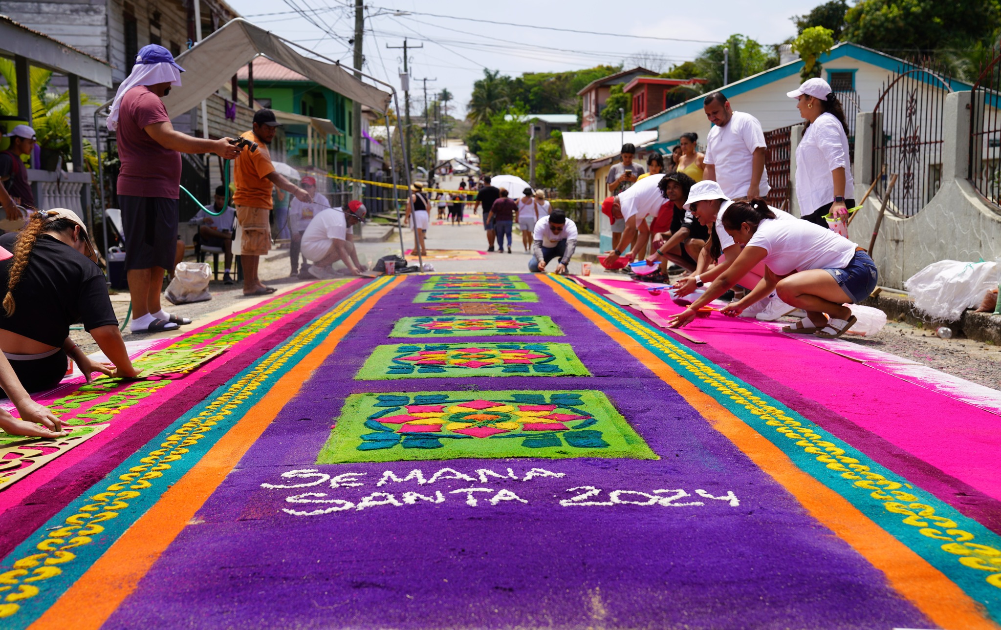 Semana Santa em Benque Viejo del Carmen