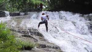 Rapel em cachoeira