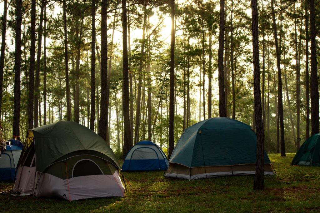 Camping in Belize