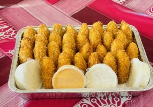 snacks in Belize - gevulde jalapeno