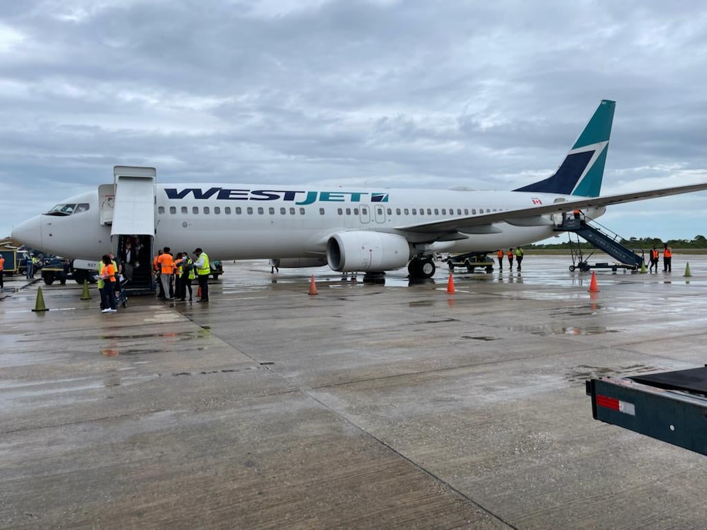 WestJet - direct flights to Belize