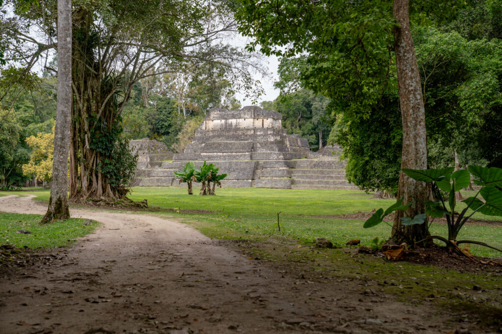 temple at Caracol